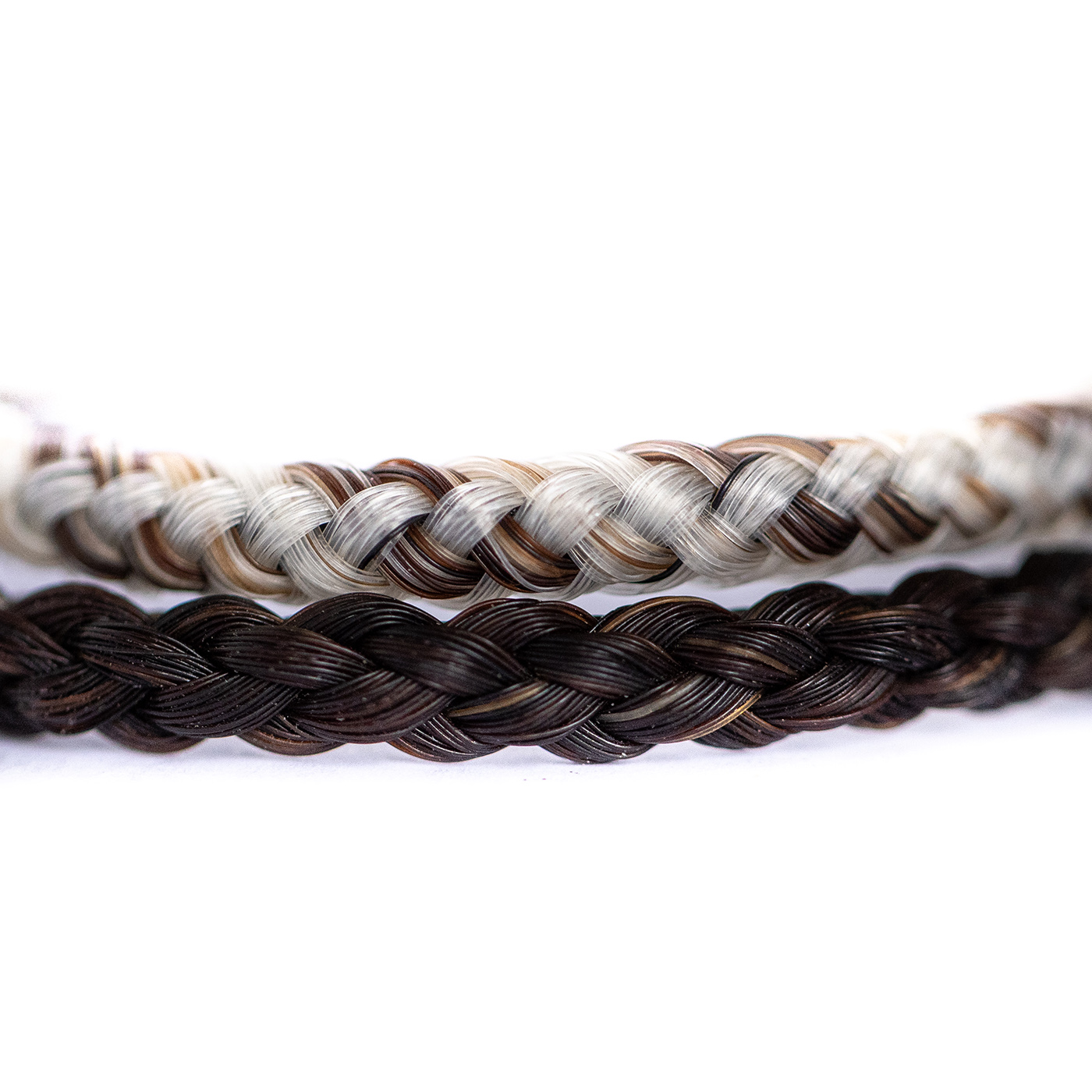 Flechtarten oben 8 strähnen , unten 6 straehnen rund